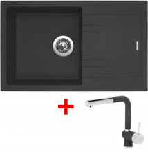 Sinks LINEA 780 Granblack + Mix 3 P GR 